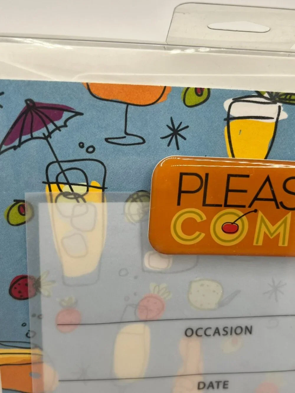 2 Boxes of 8 Vintage Hallmark Party Invitations Celebrate Cocktail Food -printer